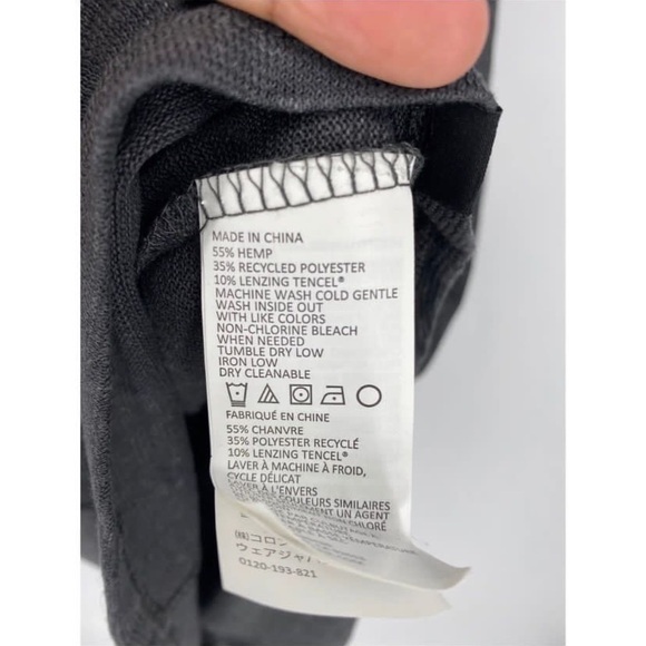 Prana Cozy Up Colorblock Knit Henley Dress - Picture 8 of 8